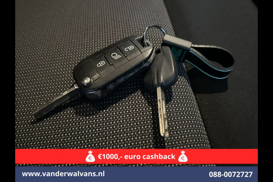 Opel Vivaro 2.0 CDTI 150pk L3H1 Dubbele Cabine Euro6 Airco | Camera | Navigatie | 5-zits | 2500kg Trekhaak Apple Carplay, Android Auto, Cruisecontrol, LM Velgen, Parkeersensoren