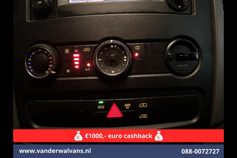 Mercedes-Benz Sprinter 316 CDI 163 pk L2H2 Euro6 Airco | Omvormer | Camera | 2800kg Trekhaak Cruisecontrol, Chauffeursstoel