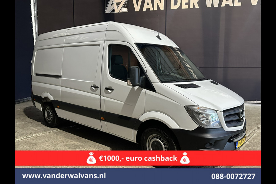 Mercedes-Benz Sprinter 316 CDI 163 pk L2H2 Euro6 Airco | Omvormer | Camera | 2800kg Trekhaak Cruisecontrol, Chauffeursstoel
