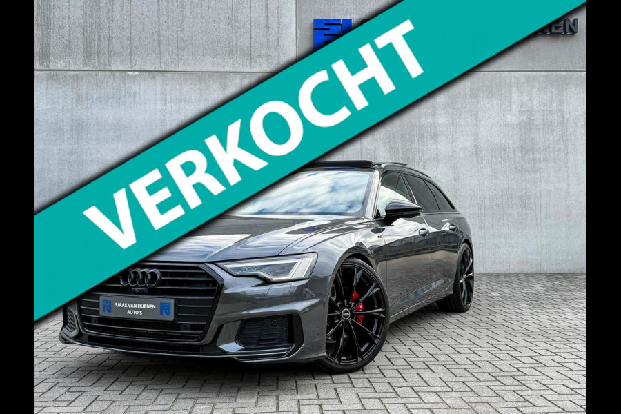 Audi A6 Avant 45 TFSI 245pk S-Tronic Competition S Edition S-Line NL! Pano|Virtual|S-Sportstoel+Memory|Matrix|Black Pack|360° View