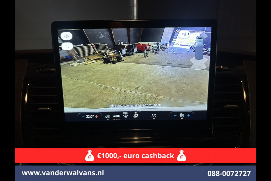 Ford Transit 2.0 TDCI 131pk L4H3 Jumbo Euro6 Airco | Camera | Navigatie | Cruisecontrol | Parkeersensoren | Apple Carplay Android Auto, Bijrijdersbank, 2800kg trekvermogen