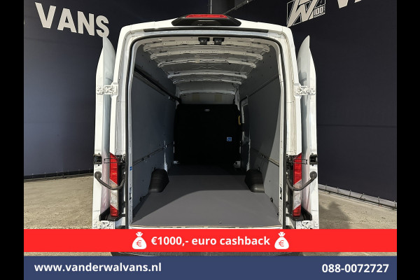 Ford Transit 2.0 TDCI 131pk L4H3 Jumbo Euro6 Airco | Camera | Navigatie | Cruisecontrol | Parkeersensoren | Apple Carplay Android Auto, Bijrijdersbank, 2800kg trekvermogen