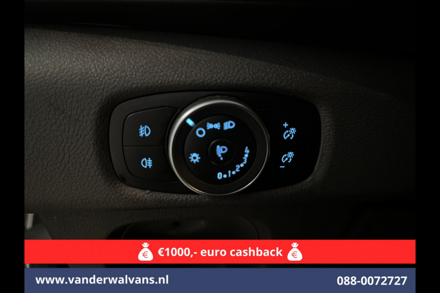 Ford Transit 2.0 TDCI 131pk L4H3 Jumbo Euro6 Airco | Camera | Navigatie | Cruisecontrol | Parkeersensoren | Apple Carplay Android Auto, Bijrijdersbank, 2800kg trekvermogen