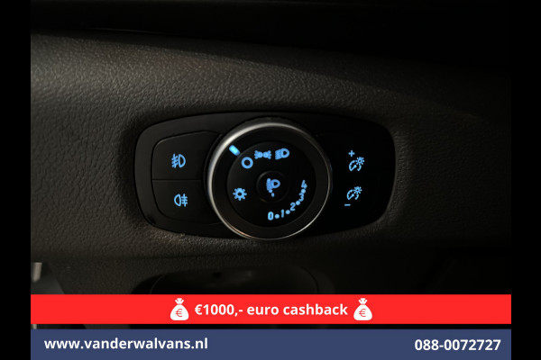 Ford Transit 2.0 TDCI 131pk L4H3 Jumbo Euro6 Airco | Camera | Navigatie | Cruisecontrol | Parkeersensoren | Apple Carplay Android Auto, Bijrijdersbank, 2800kg trekvermogen