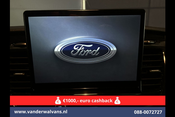 Ford Transit 2.0 TDCI 131pk L4H3 Jumbo Euro6 Airco | Camera | Navigatie | Cruisecontrol | Parkeersensoren | Apple Carplay Android Auto, Bijrijdersbank, 2800kg trekvermogen