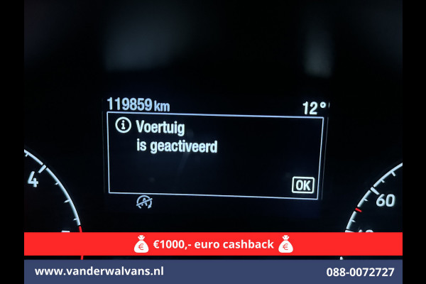 Ford Transit 2.0 TDCI 131pk L4H3 Jumbo Euro6 Airco | Camera | Navigatie | Cruisecontrol | Parkeersensoren | Apple Carplay Android Auto, Bijrijdersbank, 2800kg trekvermogen