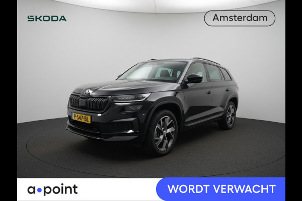 Škoda Kodiaq 1.5 TSI Sportline Business 150 pk Automaat (DSG) | Navigatie | Trekhaak (wegklapbaar) | Parkeersensoren | Achteruitrijcamera | Autom. airco (3 zones) | Stoelverwarming |