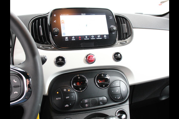 Fiat 500 1.0 Hybrid Bellavita | Navigatie | Climate Control | Dab | Parkeer sensoren | Cruise Control | Lichtmetalen Velgen | Digitale cockpit