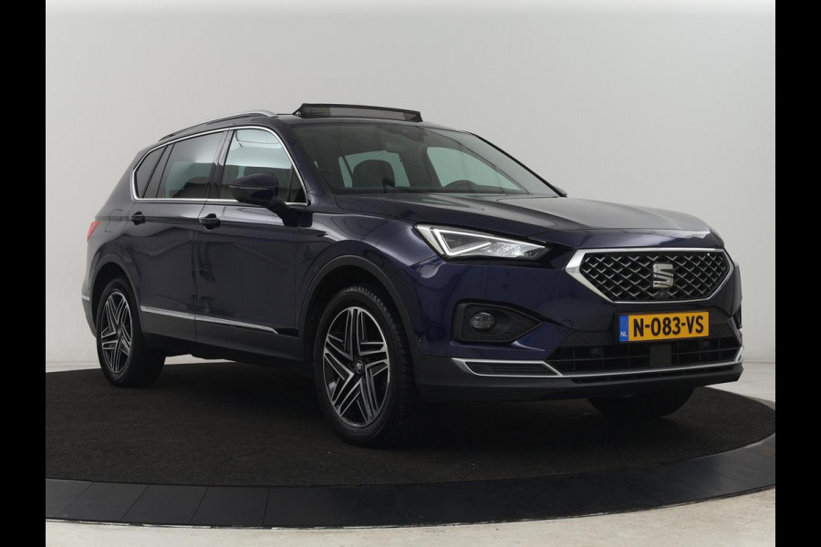 Seat Tarraco 2.0 TSI 4DRIVE Xcellence 7-persoons | Panoramadak | Leder | Stoelverwarming | 360 Camera | Trekhaak | Carplay | Adaptive cruise | Standkachel | Navigatie | 19'' | Achterbankverwarming