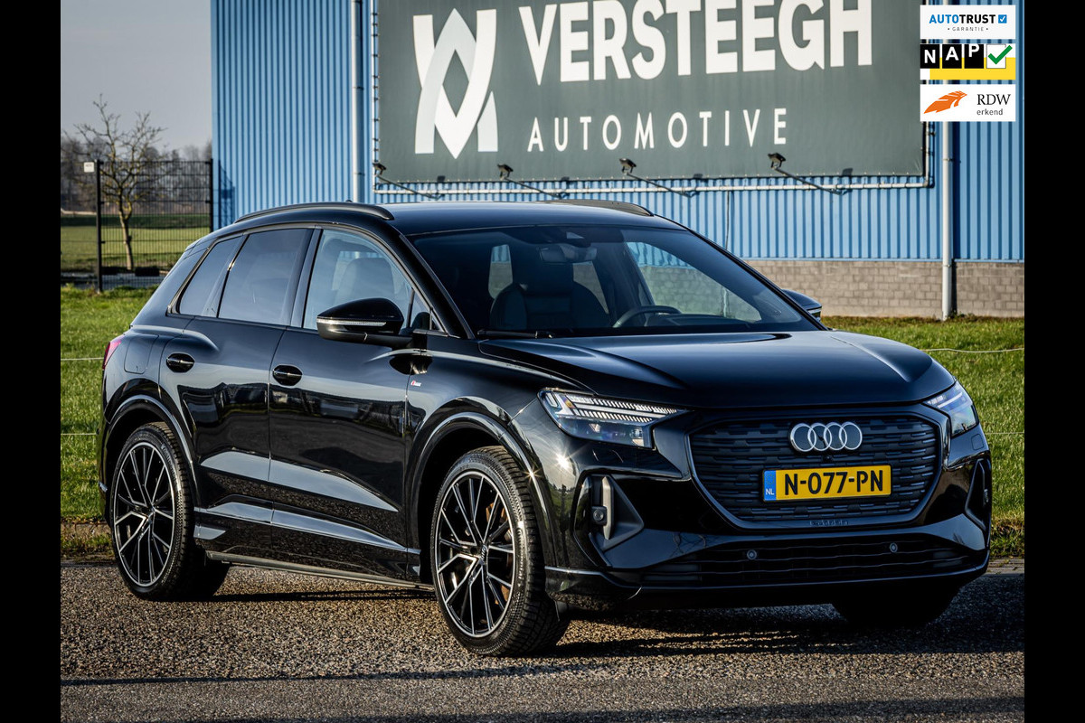 Audi Q4 e-tron 50 Quattro Launch S Competition 77 kWh | Adaptieve Cruise Control | Eerste eigenaar | SoH 91%