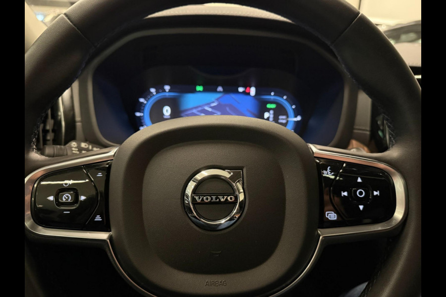 Volvo XC60 2.0 T8 455PK AWD R-DESIGN BLACK B&W/PANO/LEDER/H-UP/360CAM/STOEL-M+KOELING///