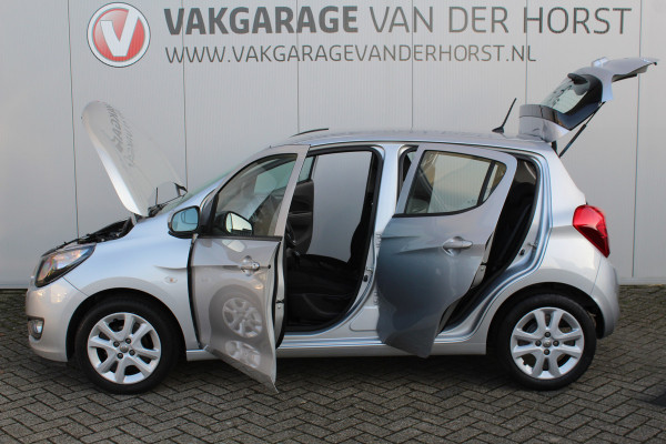 Opel KARL 1.0-75pk ecoFLEX Edition. Erg nette hoogzitter ! Slechts 59.000km ! Airco, parkeersensoren achter, cruise control, Bluetooth telefoonvoorbereidng, metallic lak etc.