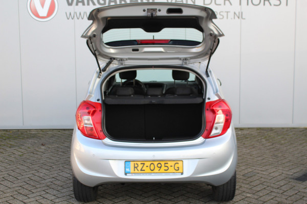 Opel KARL 1.0-75pk ecoFLEX Edition. Erg nette hoogzitter ! Slechts 59.000km ! Airco, parkeersensoren achter, cruise control, Bluetooth telefoonvoorbereidng, metallic lak etc.