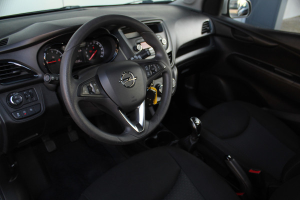 Opel KARL 1.0-75pk ecoFLEX Edition. Erg nette hoogzitter ! Slechts 59.000km ! Airco, parkeersensoren achter, cruise control, Bluetooth telefoonvoorbereidng, metallic lak etc.