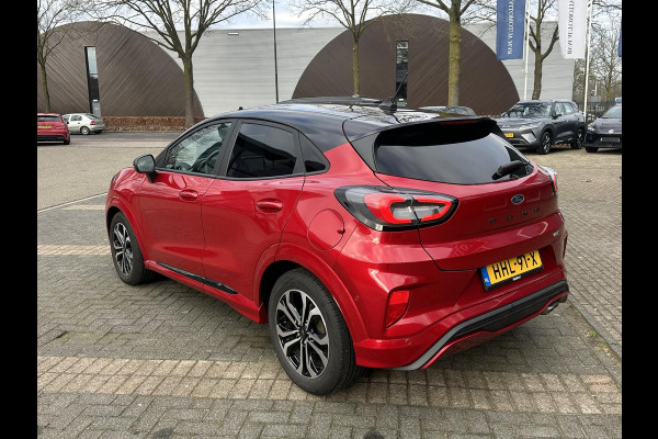 Ford Puma 1.0 EcoBoost Hybrid ST-Line Vignale | STOEL/STUUR VERWARMING | APPLECARPLAY/ANDROID AUTO | ELEK. ACHTERKLEP | DODEHOEK | KEYLESS | WINTER PACK | VOORUITVERWARMING| CAMERA| DEALER ONDERHOUDEN