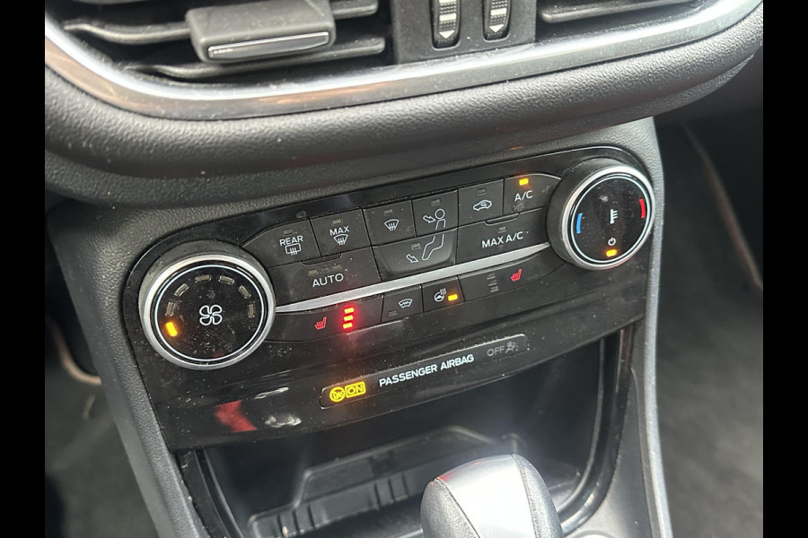 Ford Puma 1.0 EcoBoost Hybrid ST-Line Vignale | STOEL/STUUR VERWARMING | APPLECARPLAY/ANDROID AUTO | ELEK. ACHTERKLEP | DODEHOEK | KEYLESS | WINTER PACK | VOORUITVERWARMING| CAMERA| DEALER ONDERHOUDEN