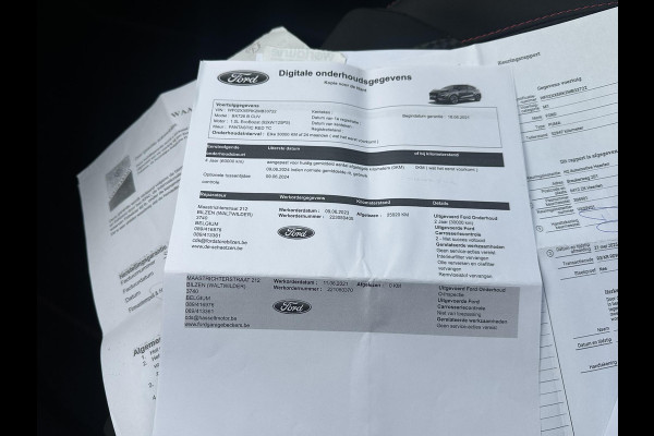 Ford Puma 1.0 EcoBoost Hybrid ST-Line Vignale | STOEL/STUUR VERWARMING | APPLECARPLAY/ANDROID AUTO | ELEK. ACHTERKLEP | DODEHOEK | KEYLESS | WINTER PACK | VOORUITVERWARMING| CAMERA| DEALER ONDERHOUDEN