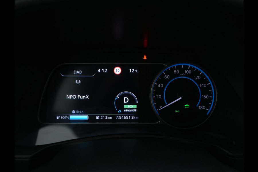 Nissan Leaf Tekna 40 kWh (SOH-83%) (INCL-BTW) *Aut.*LEATHER | FULL-LED | BOSE-AUDIO | TOPVIEW | DAB | KEYLESS | NAVI-FULLMAP | DAB | HEATED-COMFORTSEATS | PRIVACY-GLASS | ADAPTIVE-CRUISE | 17''ALU*