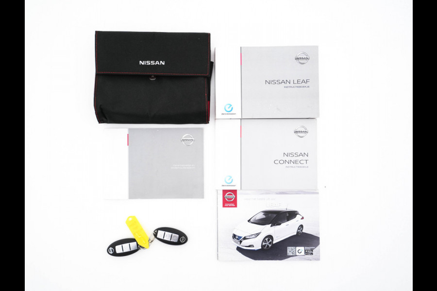 Nissan Leaf Tekna 40 kWh (SOH-83%) (INCL-BTW) *Aut.*LEATHER | FULL-LED | BOSE-AUDIO | TOPVIEW | DAB | KEYLESS | NAVI-FULLMAP | DAB | HEATED-COMFORTSEATS | PRIVACY-GLASS | ADAPTIVE-CRUISE | 17''ALU*