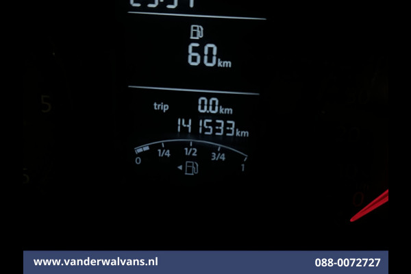 Volkswagen Transporter 2.0 TDI L2H1 Euro6 Airco | Camera | Apple Carplay | Trekhaak | Cruisecontrol Android Auto, Bijrijdersbank