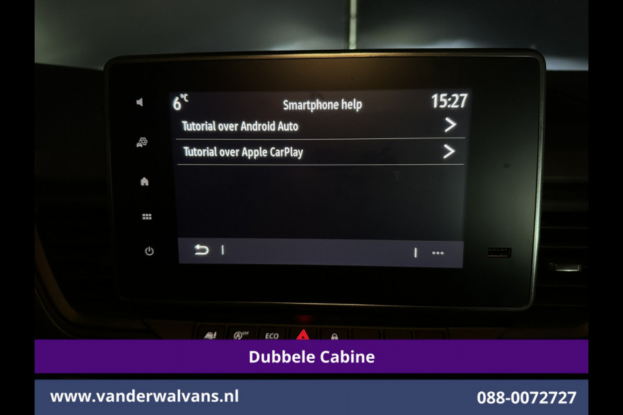 Renault Trafic 2.0 dCi L2H1 Dubbele Cabine Euro6 Airco | 6-Zits | Apple Carplay | Cruisecontrol | Trekhaak Android Auto, Parkeersensoren