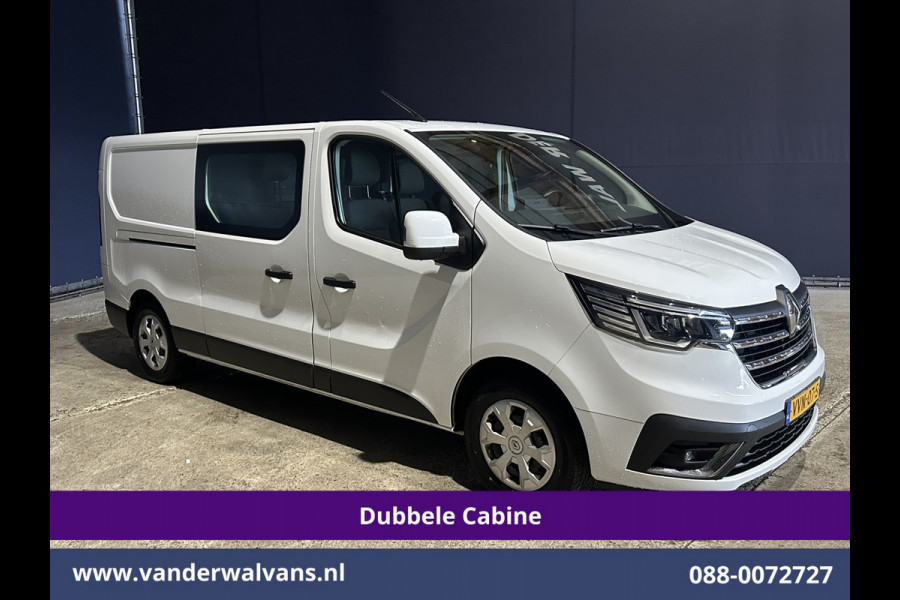 Renault Trafic 2.0 dCi L2H1 Dubbele Cabine Euro6 Airco | 6-Zits | Apple Carplay | Cruisecontrol | Trekhaak Android Auto, Parkeersensoren