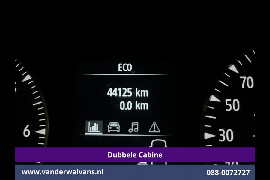 Renault Trafic 2.0 dCi L2H1 Dubbele Cabine Euro6 Airco | 6-Zits | Apple Carplay | Cruisecontrol | Trekhaak Android Auto, Parkeersensoren