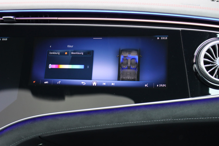 Mercedes-Benz EQE SUV 500 4Matic AMG Line 96 kWh | Hyperscreen | Airmatic | Achterasbesturing | Distronic+ | Stoelventilatie | Trekhaak | Burmester | Memory | HUD | Warmtepomp |