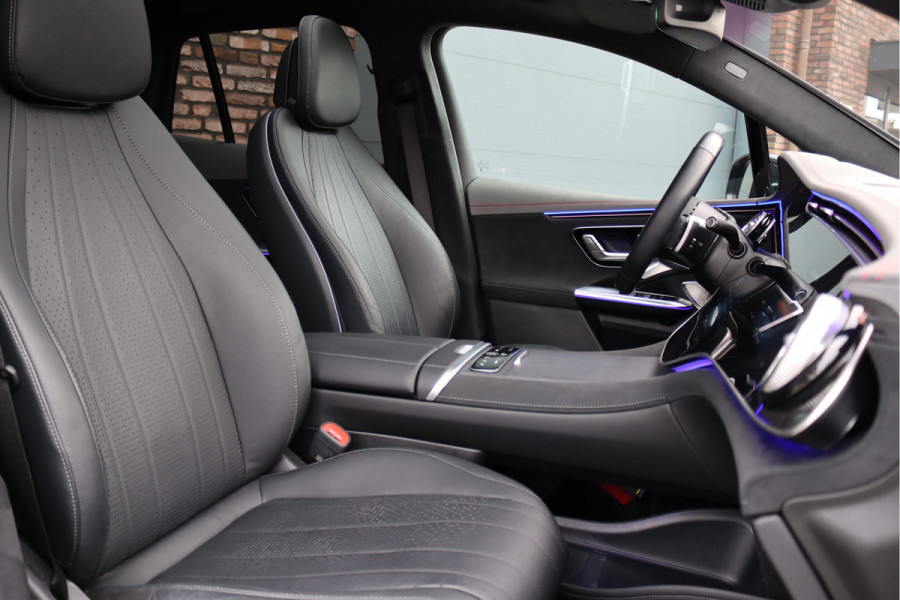 Mercedes-Benz EQE SUV 500 4Matic AMG Line 96 kWh | Hyperscreen | Airmatic | Achterasbesturing | Distronic+ | Stoelventilatie | Trekhaak | Burmester | Memory | HUD | Warmtepomp |
