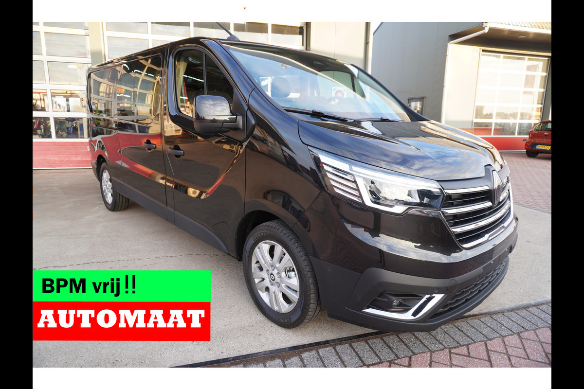 Renault Trafic 2.0 Bleu dCi EDC 170PK L2H1 Red Edition DubbelCabine Automaat Nr.V077 |  Climate | Navi | Camera | Schuifdeur L/R