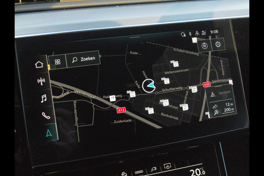 Audi e-tron 55 quattro S edition 95 kWh | SOH 98% | Panoramadak | Sfeerverlichting | 360 Camera | Apple Carplay |