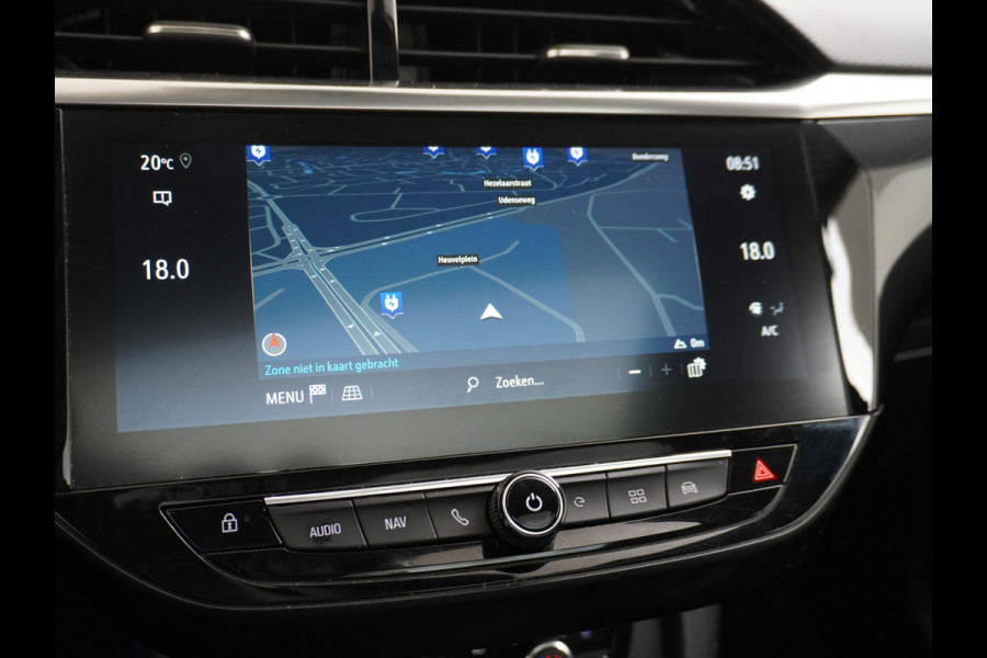 Opel CORSA-E 50kWh Elegance Soh 90% Leder Panoramadak 360°Camera Zwart Dak Navi Ecc Apple Carplay Android Auto Cruise Control Stoel+Stuurverwarming DAB+ Pdc Lmv Led Origineel Nederlandse Auto