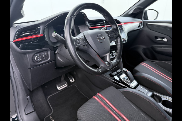 Opel CORSA-E GS Line 50kWh Navi Ecc Stoel+Stuurverwarming Apple Carplay Android Auto Cruise Control Pdc SOH 89% Led Lane Assist Privacy Glas Regen-Lichtsensor Led Keyless Verkeersbord detectie Rijstrooksensor Dealeronderhouden