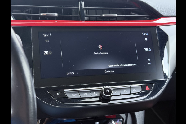 Opel CORSA-E GS Line 50kWh Navi Ecc Stoel+Stuurverwarming Apple Carplay Android Auto Cruise Control Pdc SOH 89% Led Lane Assist Privacy Glas Regen-Lichtsensor Led Keyless Verkeersbord detectie Rijstrooksensor Dealeronderhouden
