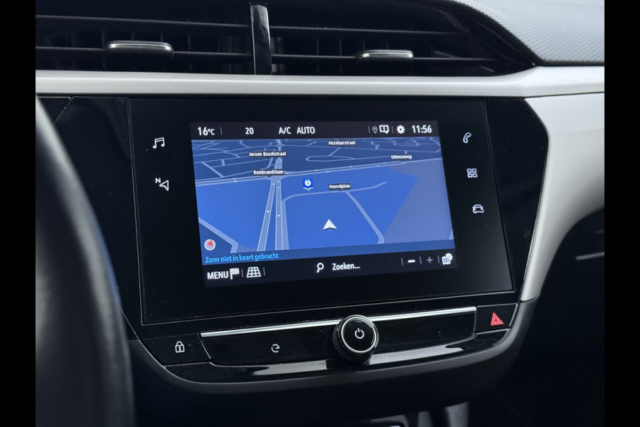 Opel CORSA-E Edition+ 50kWh Warmtepomp Fase 3 Laden Navi Stoel+Stuurverwarming 360°Camera Two-Tone Lak Ecc Navi Pack Parkeer Pack Pdc DAB Lmv 16" Privacy Glas Led Isofix Regen-Lichtsensor LaneAssist Origineel Nederlandse Auto SOH 89% Zeer compleet!