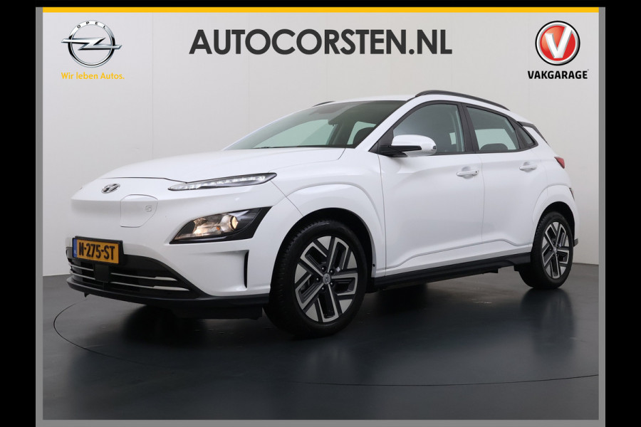 Hyundai Kona EV Comfort 64kWh FACELIFT SOH 100% Fase 3 Laden All-Season Banden Navi Ecc Adap.Cruise Camera Krell®-Audio Apple Carplay Android Keyless Subwoofer Led Lmv Rijstrooksensor Forward Collision-Avoidance Bluetooth 1e Eigenaar Origineel Nederlandse Auto