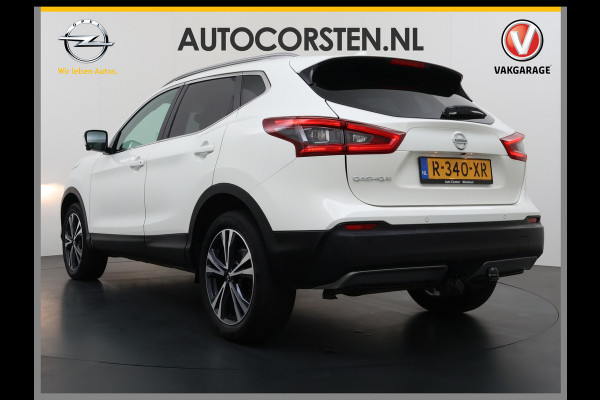 Nissan QASHQAI 1.3T 141PK Panoramadak Trekhaak 360°Camera Apple Carplay Android Auto Navio Ecc DIG-T N-Connecta Cruise control Dab Lmv 18" Bluetooth Led Verkeersbord detectie Regensensor Rijstrooksensor Keyless 1.300KG Trekgewicht Euro 6