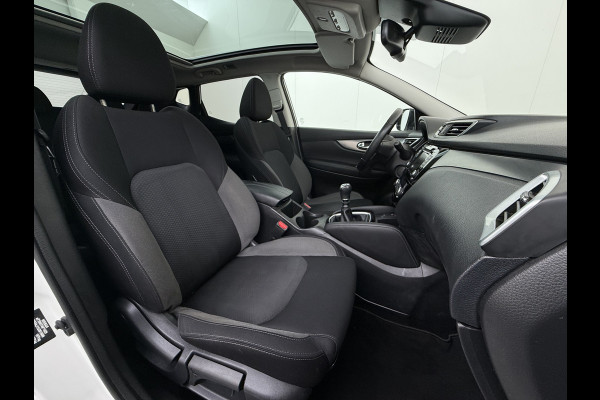 Nissan QASHQAI 1.3T 141PK Panoramadak Trekhaak 360°Camera Apple Carplay Android Auto Navio Ecc DIG-T N-Connecta Cruise control Dab Lmv 18" Bluetooth Led Verkeersbord detectie Regensensor Rijstrooksensor Keyless 1.300KG Trekgewicht Euro 6