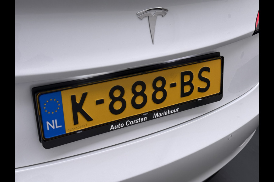Tesla Model 3 RWD SR plus 325PK SOH 90% LFP Accu Lmv 19" AutoPilot Leder Panoramadak Adaptive-Cruise Camera's Elektr.-Stuur+Stoelen+Spiegels+G Navi LED DAB Voorverwarmen interieur via App Keyless One-Pedal-Drive 1e Eigenaar Origineel Nederlandse Auto Fabrieksgarantie op motor en accu tot 05-12-2028/160.000km