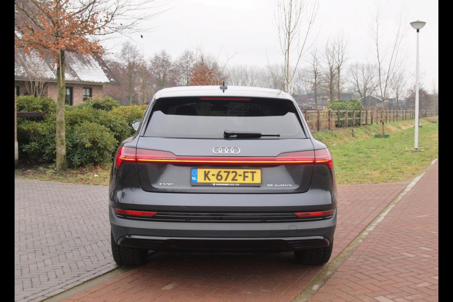Audi e-tron 55 quattro edition 95 kWh | SOH 92% | Cruise Control | Parkeersensoren | DAB | Virtual Cockpit |