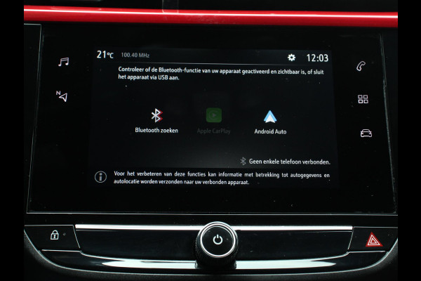 Opel Corsa 1.2 GS Line 131pk Aut. Navigatie Apple Carplay/Android Auto Camera Parkeersensoren Cruise Control Stoelverwarming Getinte ramen Airco Prijs Incl. BOVAG Garantie
