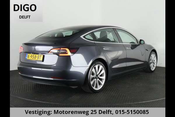 Tesla Model 3 RWD PLUS 60KWH 1e EIG.ACCU SOH 93! BIJNA 2021 GARANTIE TOT 2031* PARKEERSENSOREN V+A . PANORAMADAK . APPLE CARPLAY & ANDROID AUTO . STOELVERWARMING