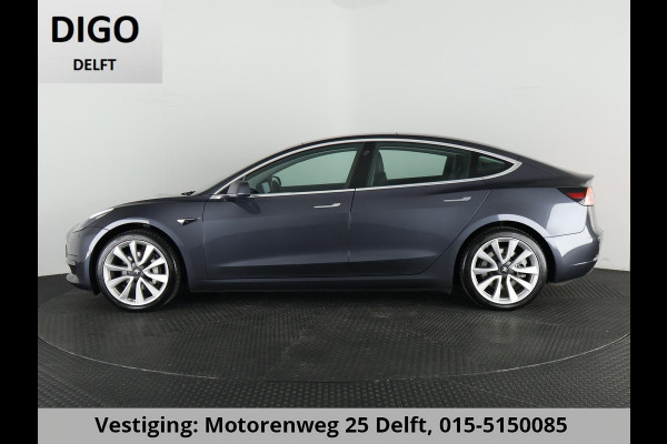 Tesla Model 3 RWD PLUS 60KWH 1e EIG.ACCU SOH 93! BIJNA 2021 GARANTIE TOT 2031* PARKEERSENSOREN V+A . PANORAMADAK . APPLE CARPLAY & ANDROID AUTO . STOELVERWARMING