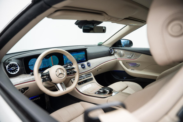 Mercedes-Benz E-Klasse Cabrio 400 d 4MATIC AMG Line |Burmester|Memory|Stuurverwarming|Stoelverkoeling|Nekverwarming|