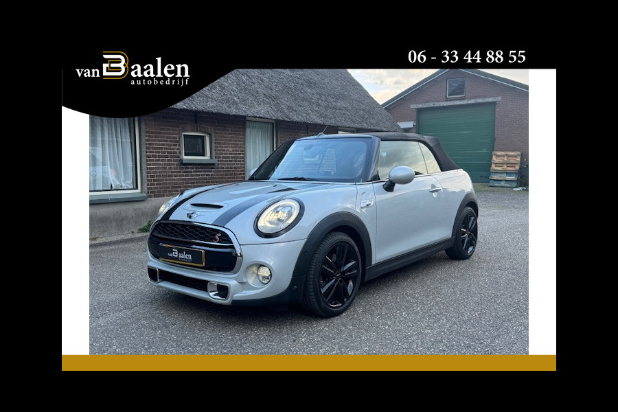 MINI Cabrio 2.0 Cooper S 192Pk JCW AUTOMAAT XENON UNION JACK NAVI ECC 96000KM!!!