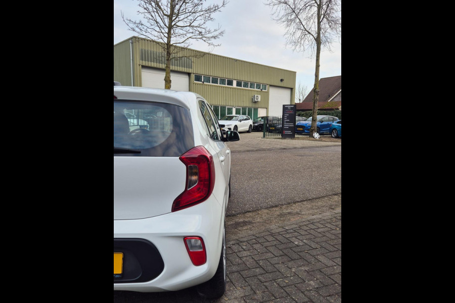 Kia Picanto Automaat Navigatie Garantie tot 2029/ 150dkm! Wit NAP NL Rijklaar BTW Auto 1.0 DPi ComfortLine