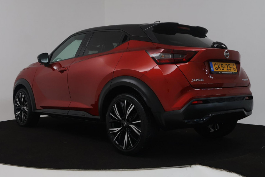Nissan Juke 1.0 DIG-T Premiere Edition (STOELVERWARMING, ACHTERUITRIJCAMERA, NAVIGATIE, ADAPTIEVE CRUISE, PARKEERSENSOREN)