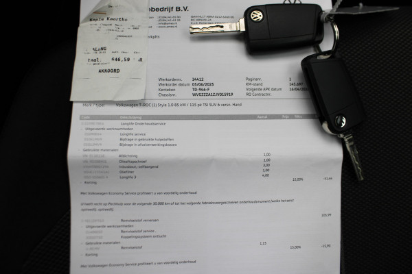 Volkswagen T-Roc 1.0 TSI Style |Pano|Navi|