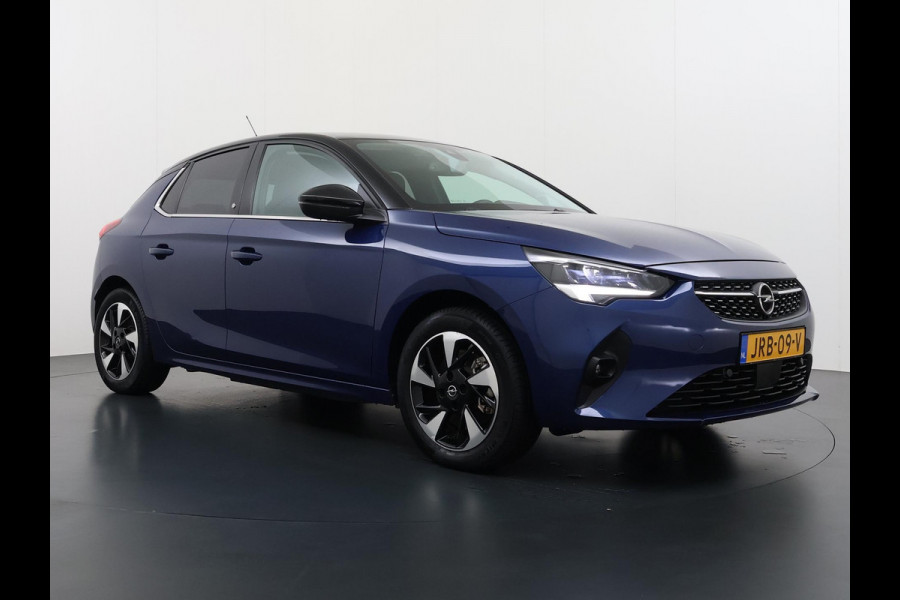 Opel CORSA-E Elegance 50 kWh VAN € 19.900,- VOOR € 16.770,- UW LENTEVOORDEEL € 3.130,-! | 3 FASE | SOH 93% | STUUR+STOELVERWARMING | WARMTEPOMP | DEALER ONDERHOUDEN | RIJKLAARPRIJS |CAMERA | DODE HOEK| LEKKER COMPLEET|