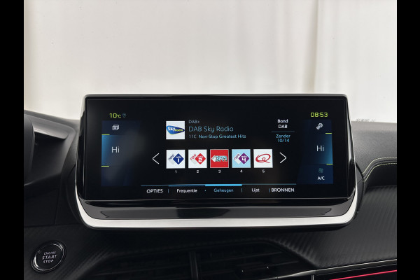 Peugeot e-208 EV GT Pack 50 kWh [ 3-Fase-11kW ] {SOH-88%] (INCL-BTW) *FULL-LED | DIGI-COCKPIT | BLINDSPOT | CAMERA | LEATHER-ALCANTARA | AMBIENTLIGHT | NAVI-FULLMAP | LANE-ASSIST | KEYLESS | DAB | CCS-FASTLOADER | HEATED-SPORTSEATS | 17''ALU*